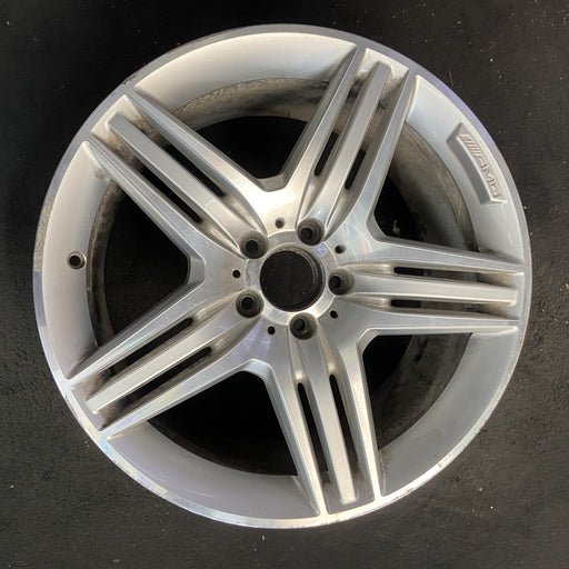 19" MERCEDES S-CLASS 12 221 Type; S550, 19x9.5, Original OEM Wheel Rim - Additional View
