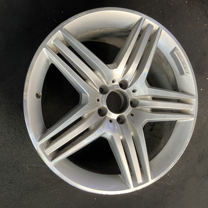 19" MERCEDES S-CLASS 12 221 Type; S550, 19x9.5, Original OEM Wheel Rim - View 7