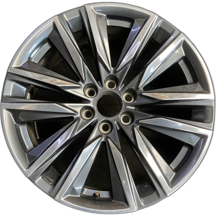 22" ESCALADE 21-23 22x9, 12 spoke, opt SMD Original OEM Wheel Rim - Front View
