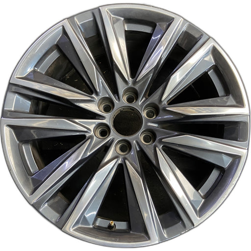 22" ESCALADE 21-23 22x9, 12 spoke, opt SMD Original OEM Wheel Rim - Front View