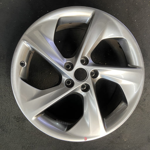 19" GV70 26 19x8 , silver Original OEM Wheel Rim - Additional View