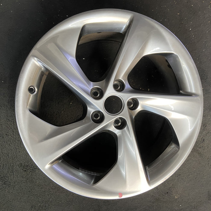 19" GV70 26 19x8 , silver Original OEM Wheel Rim - Additional View