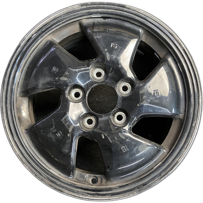 15" IONIQ 17-19 , 15x6, ID 52910G2120 Original OEM Wheel Rim - Front View