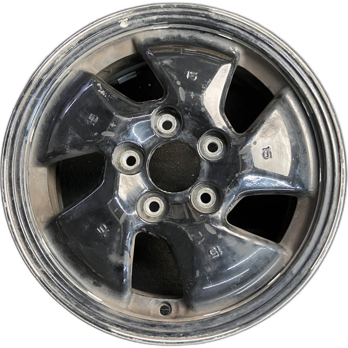 15" IONIQ 17-19 , 15x6, ID 52910G2120 Original OEM Wheel Rim - Front View