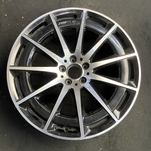 21" EQS-CLASS 22-25 297 Type, 21x9.5, 11 spoke Original OEM Wheel Rim - Additional View