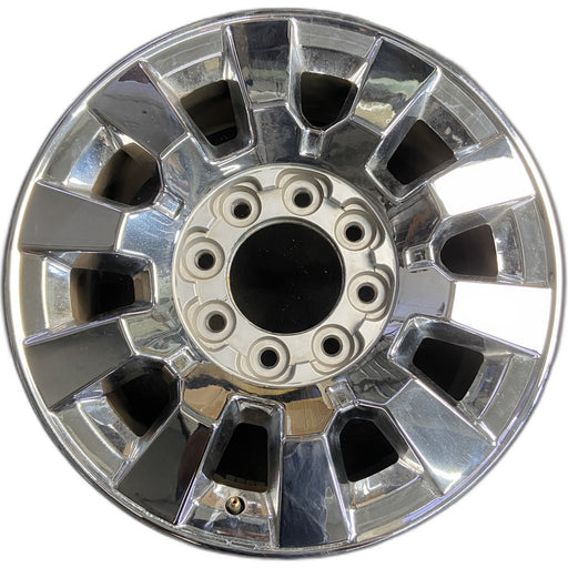20" SIERRA 2500 PICKUP 17-18 20x8.5, 10 spoke, opt RQA Original OEM Wheel Rim - Front View
