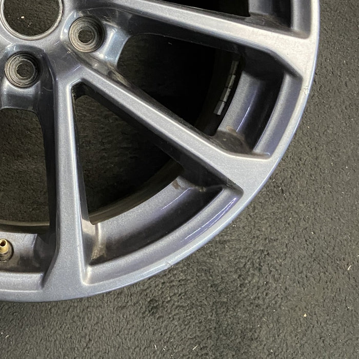 18" WRX 18 18x8.5 alloy 5 V spoke gunmetal Original OEM Wheel Rim