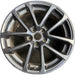 18" WRX 18 18x8.5 , 5 V spoke, gunmetal Original OEM Wheel Rim - Front View