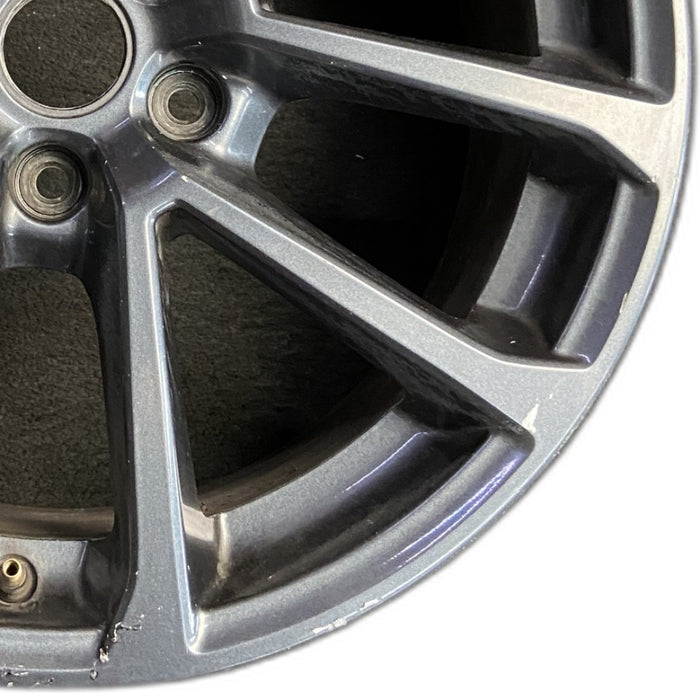 18" WRX 18 18x8.5 alloy 5 V spoke gunmetal Original OEM Wheel Rim