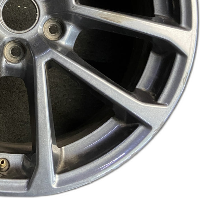 18" WRX 18 18x8.5 alloy 5 V spoke gunmetal Original OEM Wheel Rim