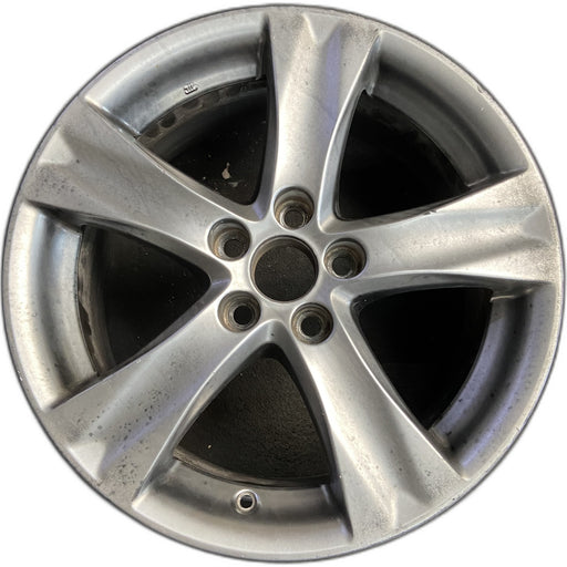 18" LEXUS IS250 11 18x8.5 , 5 spoke, grooved Original OEM Wheel Rim - Front View