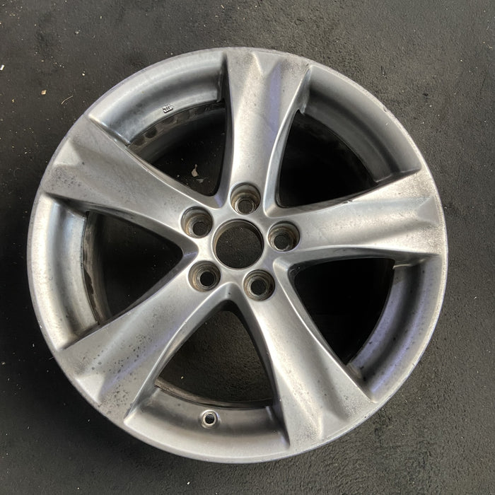 18" LEXUS IS250 11 18x8.5 , 5 spoke, grooved Original OEM Wheel Rim - Additional View