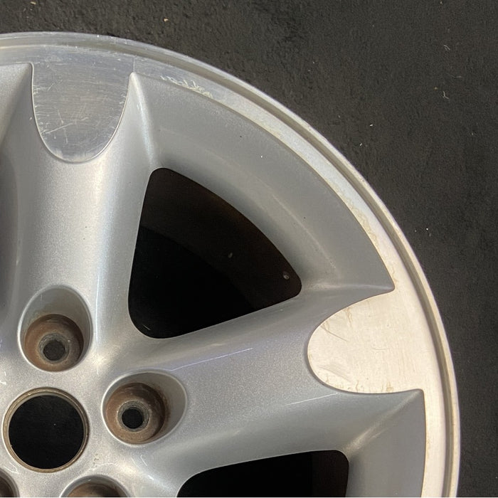 20" DODGE 1500 PICKUP 06 5 lug 20x9 aluminum w/argent w/machined outer lip Original OEM Wheel Rim