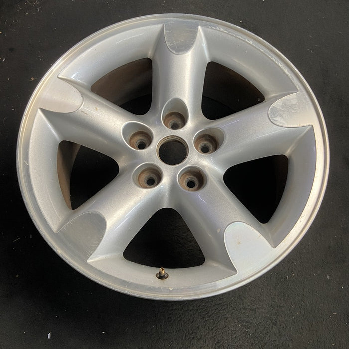 20" DODGE 1500 PICKUP 06 5 lug 20x9 aluminum w/argent w/machined outer lip Original OEM Wheel Rim