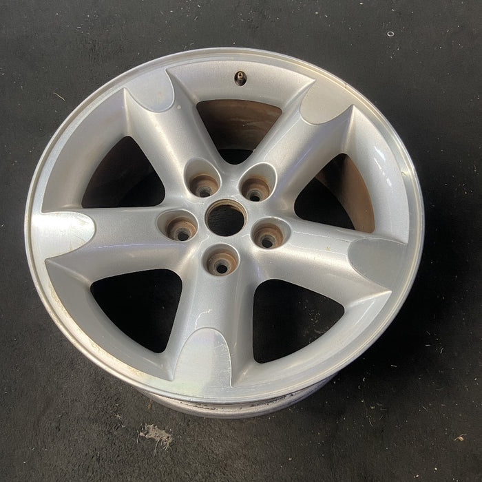 20" DODGE 1500 PICKUP 06 5 lug 20x9 aluminum w/argent w/machined outer lip Original OEM Wheel Rim