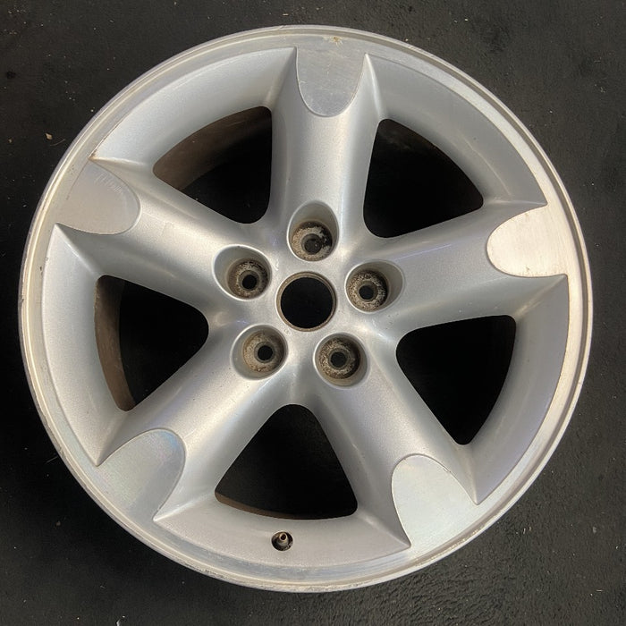 20" DODGE 1500 PICKUP 06 5 lug 20x9 aluminum w/argent w/machined outer lip Original OEM Wheel Rim