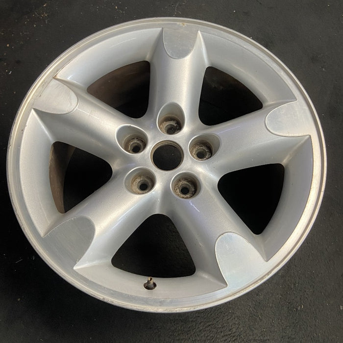 20" DODGE 1500 PICKUP 06 5 lug 20x9 aluminum w/argent w/machined outer lip Original OEM Wheel Rim