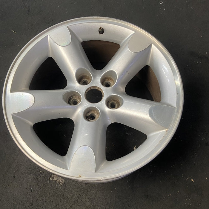 20" DODGE 1500 PICKUP 06 5 lug 20x9 aluminum w/argent w/machined outer lip Original OEM Wheel Rim