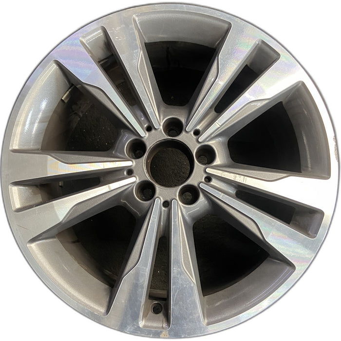 18" MERCEDES E-CLASS 16 207 Type, Conv, E350, 18x8, w/o AMG logo Original OEM - Front View