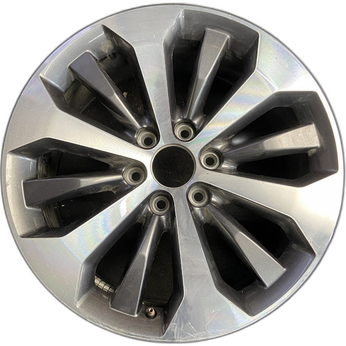 20" FORD F150 PICKUP 17 20x8.5 12 spoke machined face flash gray pockets Original OEM Wheel Rim