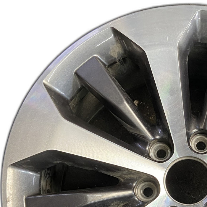 20" FORD F150 PICKUP 17 20x8.5 12 spoke machined face flash gray pockets Original OEM Wheel Rim