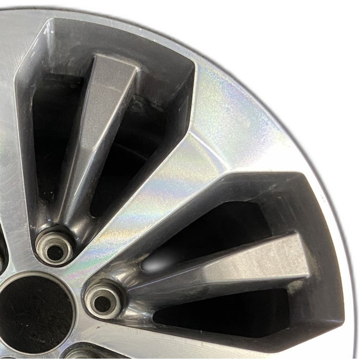 20" FORD F150 PICKUP 17 20x8.5 12 spoke machined face flash gray pockets Original OEM Wheel Rim