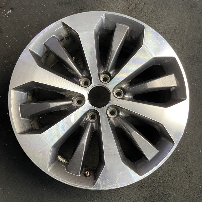 20" FORD F150 PICKUP 17 20x8.5 12 spoke machined face flash gray pockets Original OEM Wheel Rim