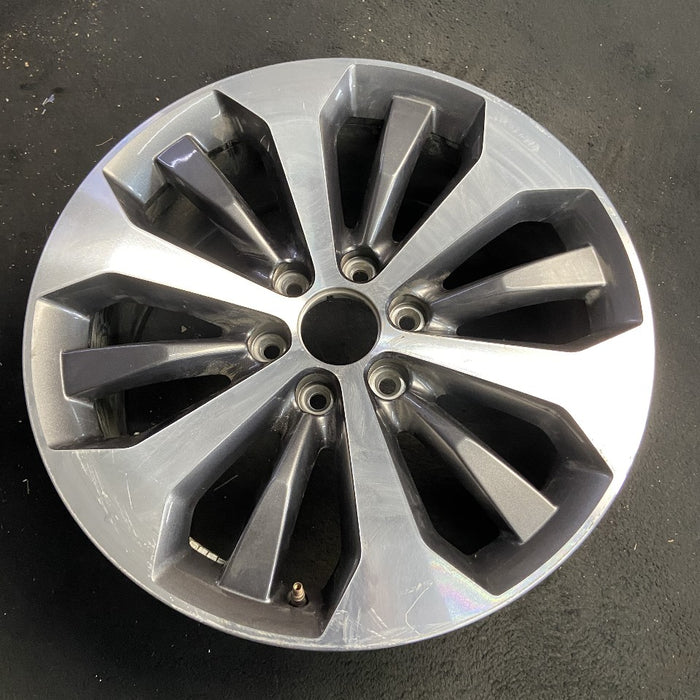 20" FORD F150 PICKUP 17 20x8.5 12 spoke machined face flash gray pockets Original OEM Wheel Rim