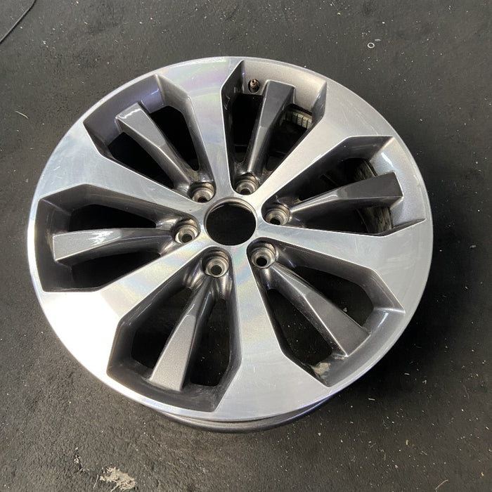 20" FORD F150 PICKUP 17 20x8.5 12 spoke machined face flash gray pockets Original OEM Wheel Rim