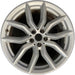 19" BMW X5 19-20 19x9, , , silver Original OEM Wheel Rim - Front View