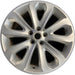 20" RANGE ROVER 13-17 , 20x8.5, , silver Original OEM Wheel Rim - Front View