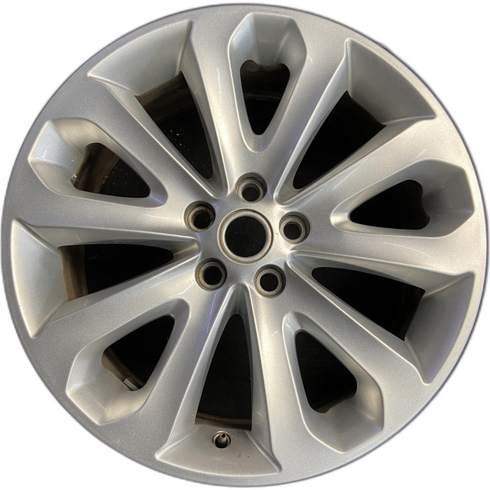 20" RANGE ROVER 13-17 , 20x8.5, , silver Original OEM Wheel Rim - Front View