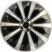 19" MERCEDES GLA-CLASS 21-23 247 Type, GLA250, 19x7.5, 10 angled spokes - Front View