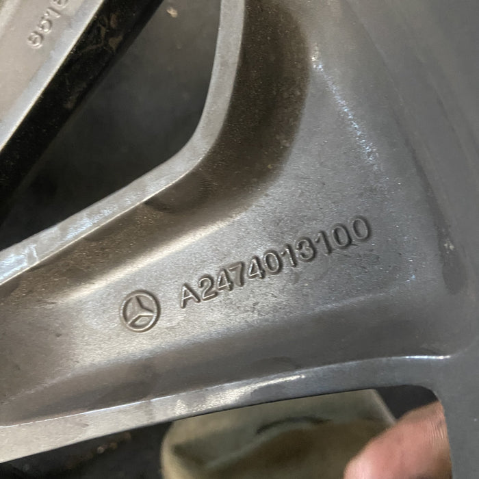 19" MERCEDES GLA-CLASS 21-23 247 Type, GLA250, 19x7.5, 10 angled spokes - View 9