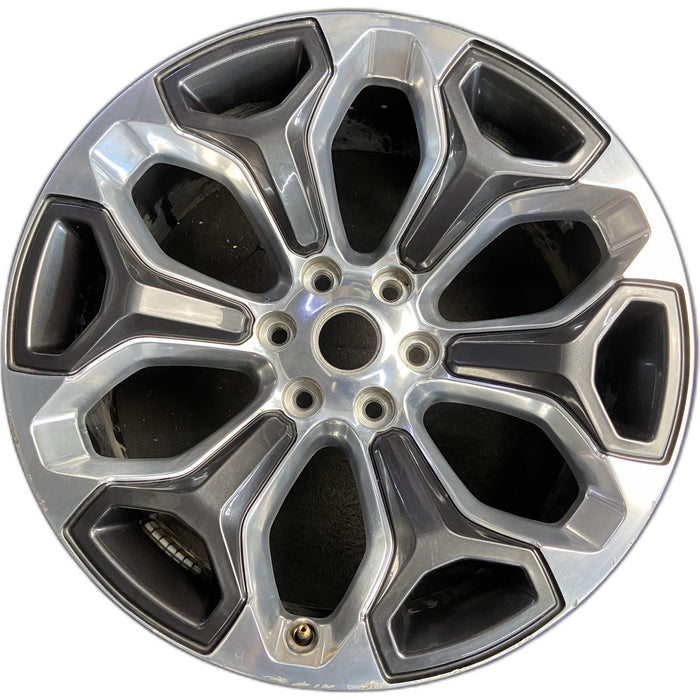22" DODGE 1500 PICKUP 19 , 22x9, opt WPZ Original OEM Wheel Rim - Front View