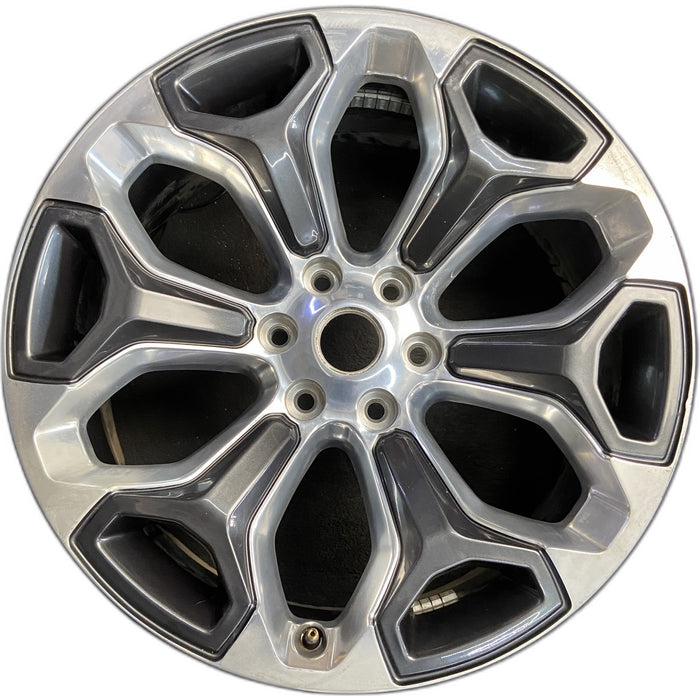 22" DODGE 1500 PICKUP 19 , 22x9, opt WPZ Original OEM Wheel Rim - Front View