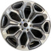 22" DODGE 1500 PICKUP 19 , 22x9, opt WPZ Original OEM Wheel Rim - Front View