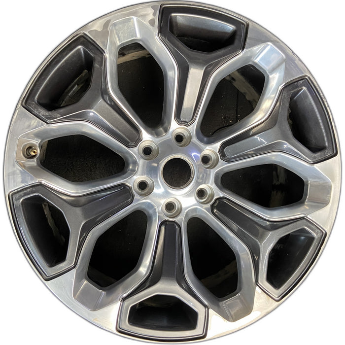 22" DODGE 1500 PICKUP 19 , 22x9, opt WPZ Original OEM Wheel Rim - Front View