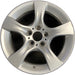 17" BMW 323i 08-12 17x8 , 5 spoke, grooved spoke Original OEM Wheel Rim - Front View