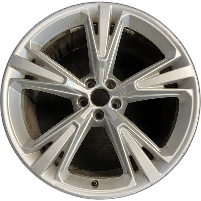 21" Q8 19 21x10 Original OEM Wheel Rim - Front View