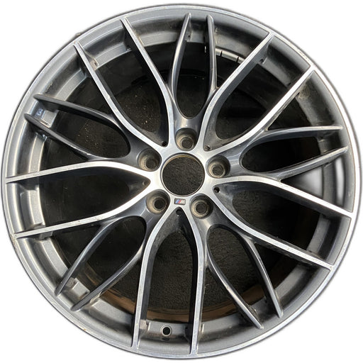20" BMW 320i 12-13 , 20x8.5 , 10 Y spoke Original OEM Wheel Rim - Front View