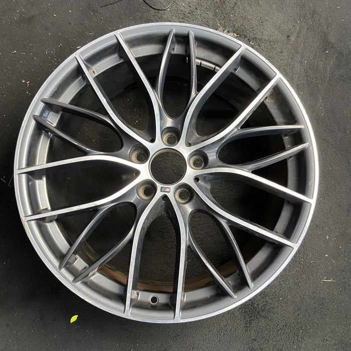 20" BMW 320i 12-13 , 20x8.5 , 10 Y spoke Original OEM Wheel Rim - Additional View