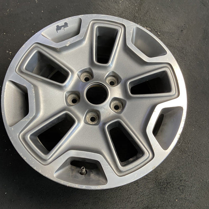 17" WRANGLER 13 17x7.5, 10 hole, , w/machined accent, gray Original OEM Wheel - View 7