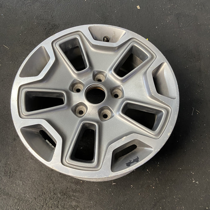 17" WRANGLER 13 17x7.5, 10 hole, , w/machined accent, gray Original OEM Wheel - View 8