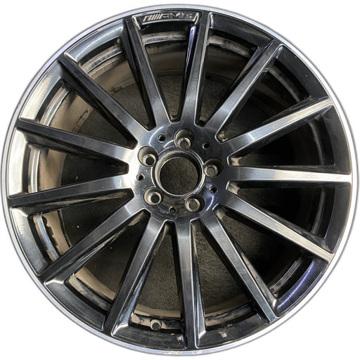 20" MERCEDES GLA-CLASS 21-23 247 Type, GLA250, 20x8 , black Original OEM Wheel - Front View