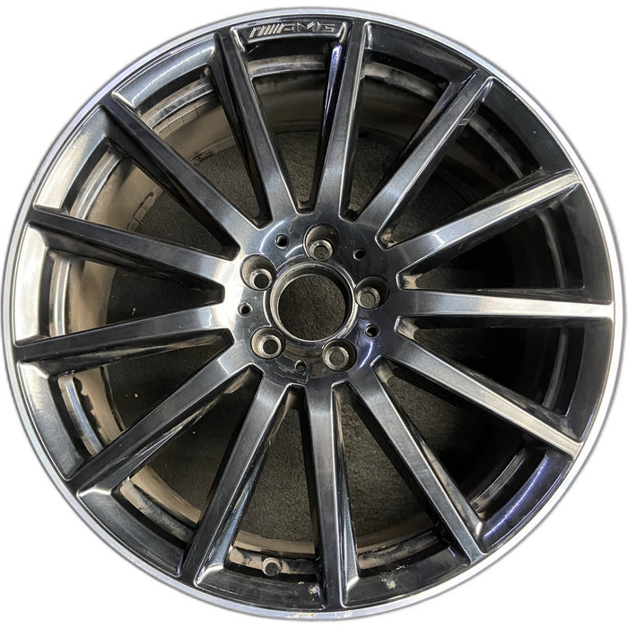 20" MERCEDES GLA-CLASS 21-23 247 Type, GLA250, 20x8 , black Original OEM Wheel - Front View