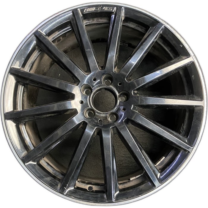 20" MERCEDES GLA-CLASS 21-23 247 Type, GLA250, 20x8 , black Original OEM Wheel - Front View