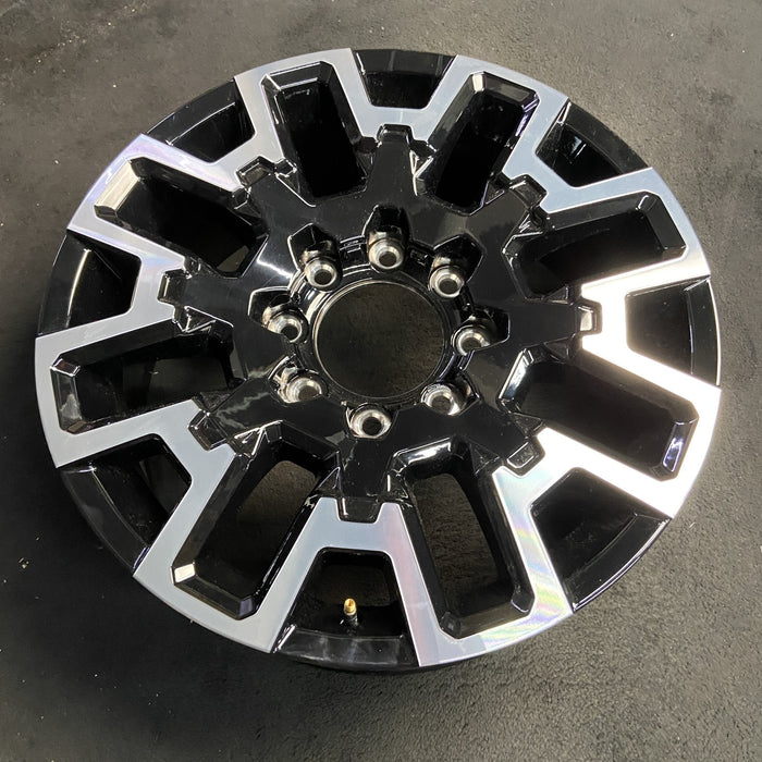 22" SIERRA 2500 PICKUP 24-25 22x8.5, machined black Original OEM Wheel Rim - View 7