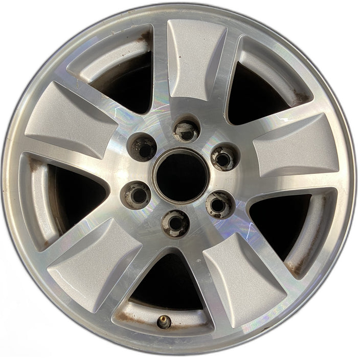 17" SIERRA 1500 PICKUP 19 classic , 17x8, 5 spoke Original OEM Wheel Rim - Front View