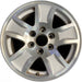 17" SIERRA 1500 PICKUP 19 classic , 17x8, 5 spoke Original OEM Wheel Rim - Front View